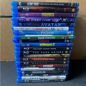 Blu-Ray DVD Movie Wholesale Reseller Lot - Lot of 21 Blu-Rays - Ships Next Day!